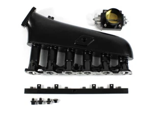 Ansaugbrücken Set schwarz passend für BMW 3 + 5er Serie E30 + E28 M20 Motor - Bild 1 von 1