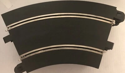 (10) Hornby 1/32 SCALEXTRIC Sport “C” Curvo Ranura Coche Pista Foto 1 de 3