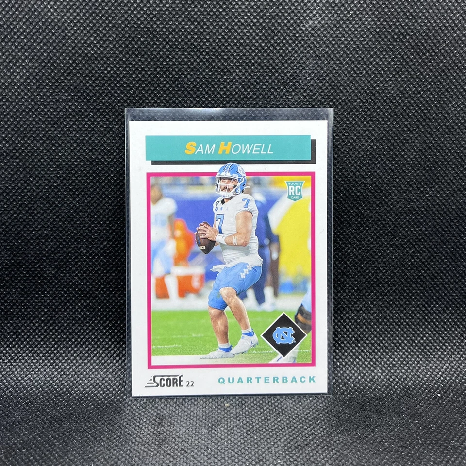 Sam Howell #TB4 Rookie Card 2022 Panini Score Football Commanders North Carolina - Image 1 of 2
