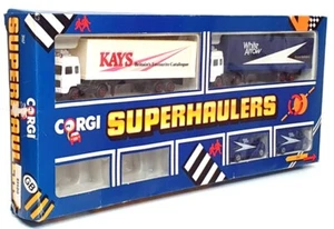 Corgi Superhaulers 3167 - 2 Volvo Trucks & 2 Ford Vans White Arrow - Picture 1 of 5
