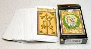 Le Tarot des Templiers Willy Vassaux Dervy France Complete Deck Boxed French OOP - Picture 1 of 5