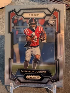 Quinshon Judkins 2024 Panini Prizm Draft Picks Rookie Card RC Ole Miss Rebels - Bild 1 von 2