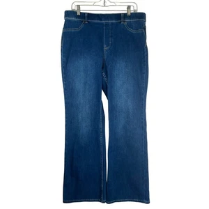 Soft Surroundings Pull On Boot Cut Jeggings, Gr. L, EUC - Bild 1 von 7