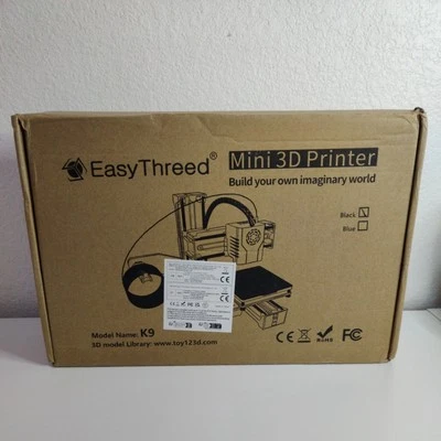 EasyThreed K9 Mini 3D Printer Easy to Use Entry Level Gift 3D Printer FDM TPU PL - image 1 of 4