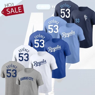 HOT HOT - Carlos Estévez #53 Kansas City Team 2025 Player Name & Number For Fans - Image 1 of 2