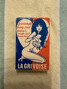 La Grivoise Lustiges Kartenspiel Made In France Vintage Kartenspiel - Bild 1 von 2