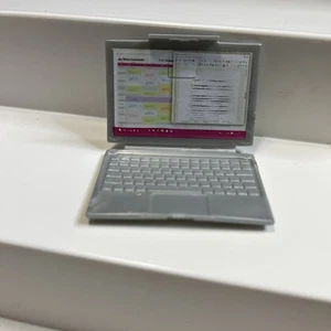 Barbie Career of the Year I Can Be Teacher Doll Laptop Computer For Diorama - Picture 1 of 7