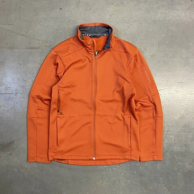 Vintage 2005 Salomon Collared Full Zip Motomesh Jacket Orange Adult 20x27 Y2K - Imagem 1 de 4