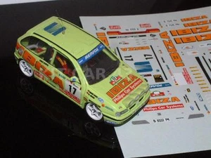 DECAL CALCA 1/43 SEAT IBIZA Gr.A E. WEBER RALLY ACROPOLIS 1995 - Imagen 1 de 1