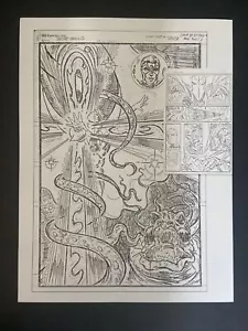 Secret Origins Pencils Pinup DC Comic Book Poster 8.5x11 Todd McFarlane - Picture 1 of 1