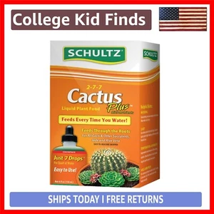 Cactus Plus 2-7-7 Liquid Plant Fertilizer - Perfect for Cacti & Succulents 4 oz - Picture 1 of 2