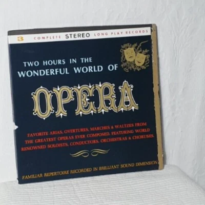 Two Hours In The Wonderful World Of Opera  3 LP set - Image 1 of 4