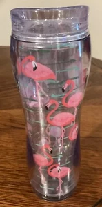 Cypress Home Flamingo Acrylic Curved Tumbler-20oz. - Picture 1 of 5
