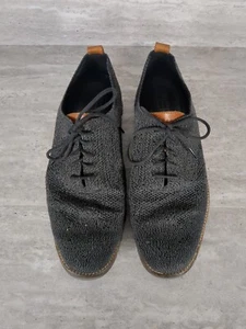 Cole Haan Zerogrand Dressy Sneaker Shoes Men 10.5 Gray & Brown - Picture 1 of 9