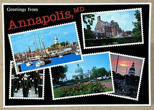 Annapolis Maryland - Cartolina postale - Foto 1 di 2