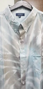 Simply Southern Herren Button Down Batik Hemd mit Tasche Größe 2XL - Bild 1 von 3