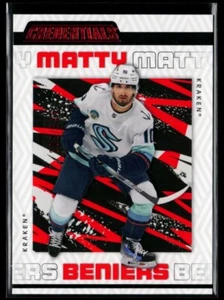 2023-24 Upper Deck Credentials Red #74 Matty Beniers 302/349 - Picture 1 of 2
