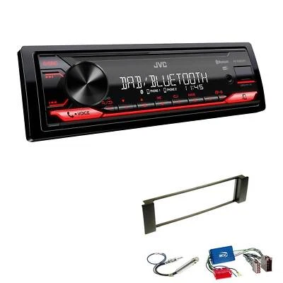 JVC KD-X282DBT Auto Radio Bluetooth DAB+ USB für Audi A6 Facelift OEM 1 DIN - Bild 1 von 4