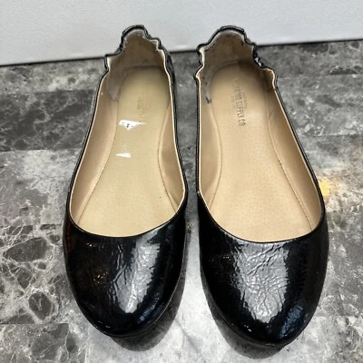 Zapatos planos de ballet para mujer 8,5 negros Mossimo Supply Co. planos sin cordones Foto 1 de 4