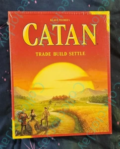Settlers of CATAN Board Game Trade Build Settle Klaus Teuber *New & Sealed* - Picture 1 of 2
