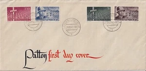 Luxembourg 1947 General George Patton cacheted FDC Mi. 423-426 / Sc. 242-245 - Picture 1 of 1