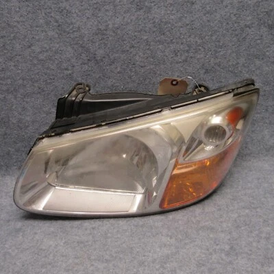 2007-2008 Kia Spectra седан LH со стороны водителя фары фары треснувший вкладка 66418 - Изображение 1 из 4