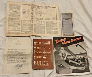 What You'll Want to Know About '47 Buick Venti Heater Owner Service Policy & Let - Picture 1 of 23