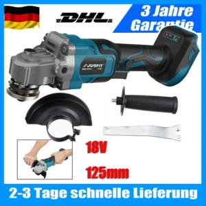 125mm Winkelschleifer Akku Trennschleifer Schleifmaschine Flex Für Makita 18V - Bild 1 von 14