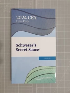 2024 CFA Exam Prep Schweser's Secret Sauce Level III - Bild 1 von 4