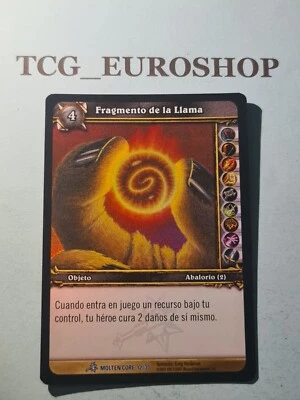 Shard of the Flame▪︎FOIL▪︎Molten Core Raid▪︎2007▪︎WARCRAFT▪︎SPANISH▪︎NM(-) #4 - Image 1 of 2