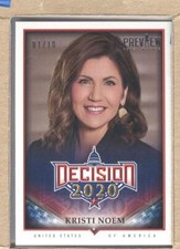 Kristi Noem 511 2020 Decision 2020 Preview Silver Foil 01/10