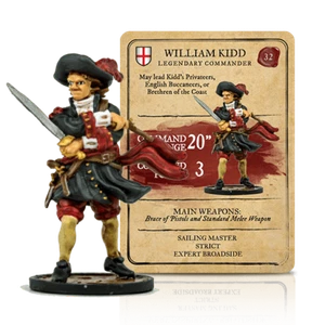 Blood & Plunder William Kidd Legendary Commander New - Picture 1 of 1