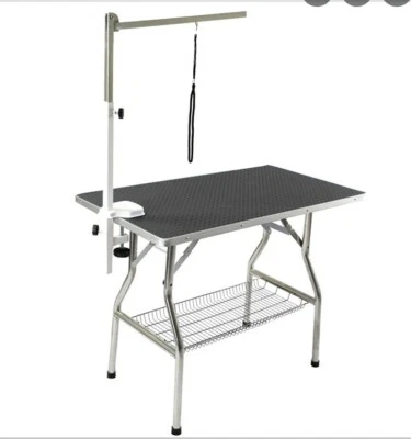 Mesa de aseo rectangular negra grande cerdo volador, todavía en caja de envío, nueva Foto 1 de 2