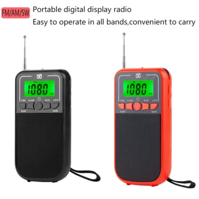 Portable AM FM SW Radio Emergency Mini Pocket Outdoor Camping Walkman Radio - Image 1 of 4