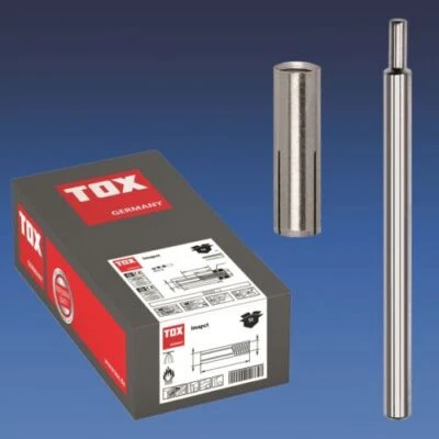 Ancora IN Metallo Tox IMPACT Cemento Tassello Ancoraggio Filettatura Interna - Immagine 1 di 3