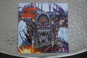Judas Priest - Jugulator CD Album signed / autograph / signiert - Bild 1 von 3