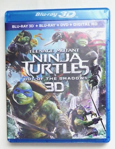 TEENAGE MUTANT NINJA TURTLES Out Of The Shadows - 3D + BLU RAY + DVD - BRAND NEW - Imagen 1 de 3