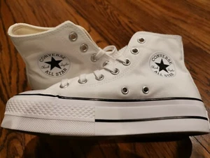 CONVERSE CHUCK TAYLOR ALL STAR HIGH TOP CANVAS WHITE - Picture 1 of 1