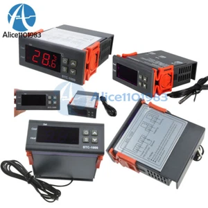 12/24/110-220V STC-1000 Temperature Controller Thermostat Control Temp Sensor - Picture 1 of 24