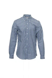 NWT Slim Fit by Club Room Blue Button Down Shirt Sport S $49 - Picture 1 of 4