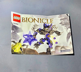Lego 70781 Bionicle 2015 Protector of Earth - INSTRUCTION MANUAL ONLY