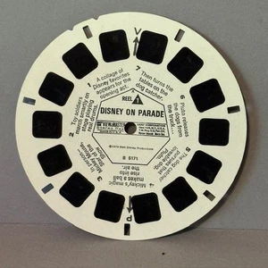 Vintage Viewmaster Rolle 1 View Master Walt Disney Parade 1970 Pluto Mickey AC1 - Bild 1 von 3
