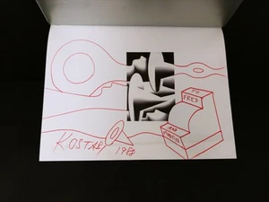 MARK KOSTABI ilustración arte TRISTEZA PORQUE LA TIENDA DE ALQUILER DE VIDEOS ESTABA CERRADA - Imagen 1 de 20