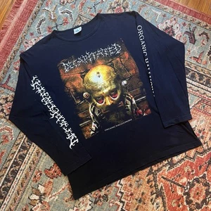 Vintage 2004 Decapitated Organic Hallucinosis L/S Shirt XL Band Winds Nihility - Picture 1 of 11