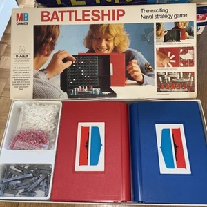 MB Games Vintage Battleship Board Game 1975 Circa Original - Picture 1 of 5