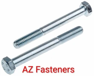 M8 8 mm Sechskantschraube 8,8 hochfest verzinkt Teilgewinde - Bild 1 von 6