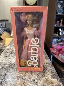 My First Barbie Ballett Puppe 1986 Mattel Nr. 1788 Neu in OVP Karton ist beschädigt - Bild 1 von 11