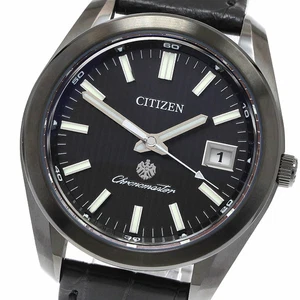 RELOJ CIUDADANO AQ4054-01E/A060-T025854 EL CIUDADANO ÁGUILA NEGRA FECHA LIMITADA SOLAR - Imagen 1 de 7