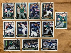 2025 Topps 1 Seattle Mariners Complete Team Set 12 Cards NM - Picture 1 of 1