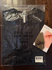 Original Favorites 100% Supima Cotton - Black - All Sizes - T Shirt Blank - New - Picture 1 of 5